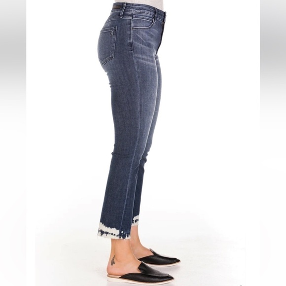 ARTICLES OF SOCIETY London Crop Kick Flare Jeans Denim Wash La Habra size 27 - Picture 9 of 16